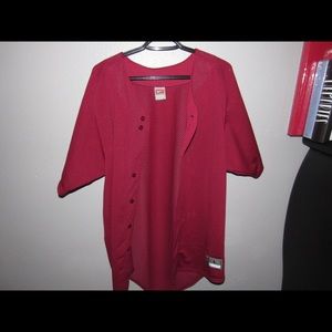 Nike plain baseball jersey